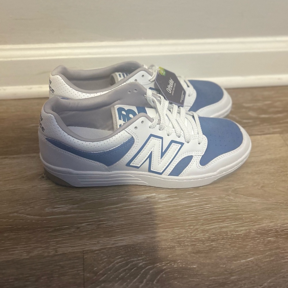 New Balance Men's 480 V1 Sneaker, White/Royal Blue, 9 M New Balance New - Picture 5 of 11